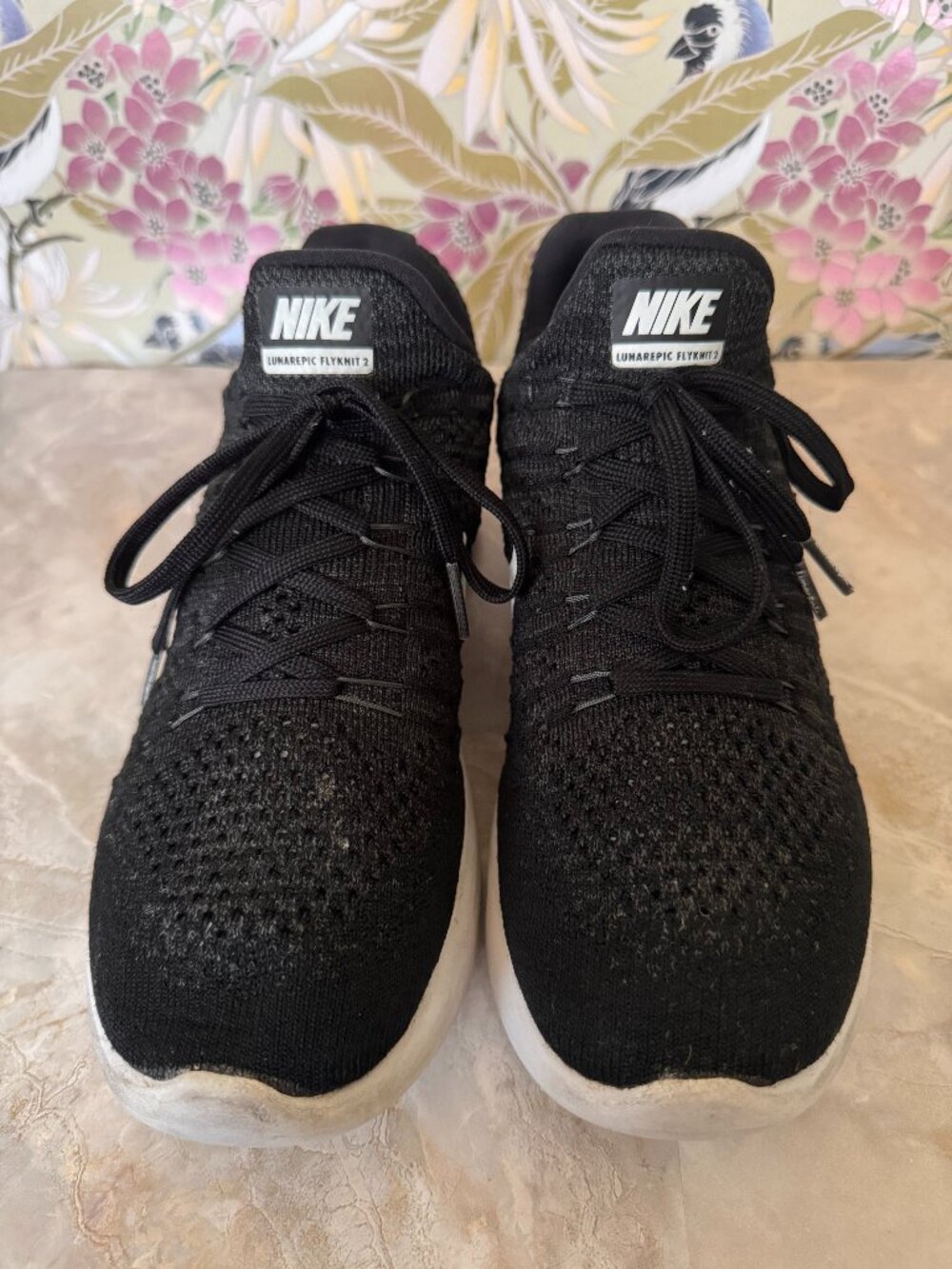 Nike Black Lunarepic Flyknit 2 Sneakers